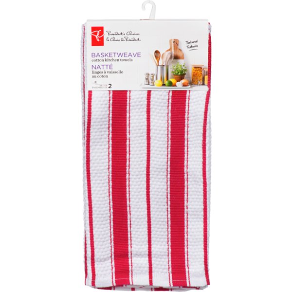 Presidents Choice Red Kitchen Towel Set