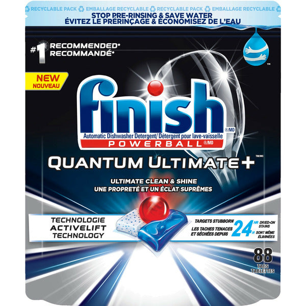 Finish Powerball Quantum Ultimate Plus Dishwasher Detergent Tablets