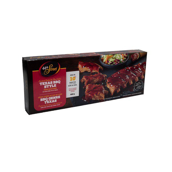 44th Street Texas BBQ Style Pork Back Ribs