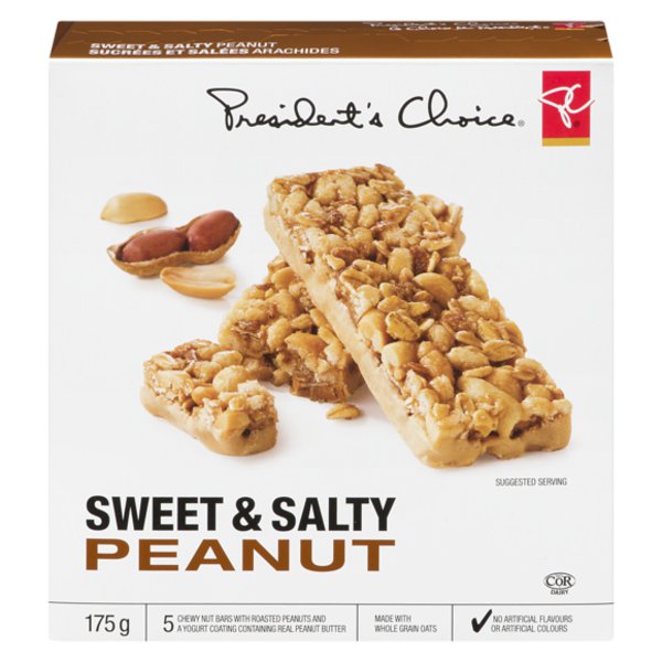 President's Choice Regular Sweet & Salty Gran Bar Peanut