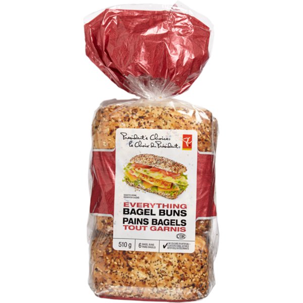 Presidents Choice Everything Bun