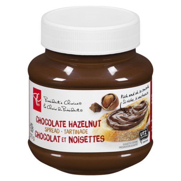Presidents Choice Hazelnut Spread