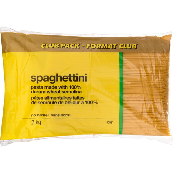 No Name Spaghettini Club Pack