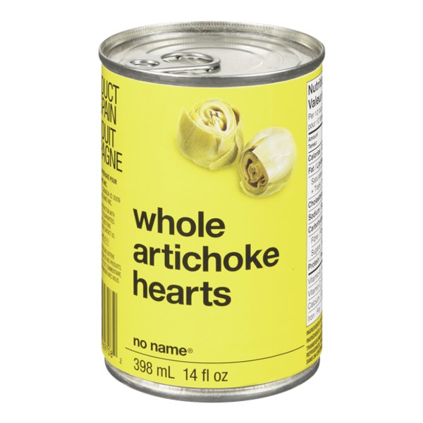 No Name Whole Artichoke Hearts