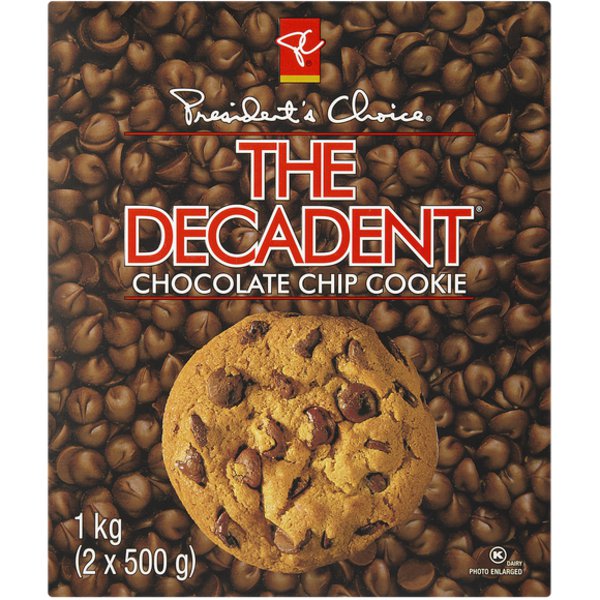 President's Choice The Decadent Chocolate Chip Cookie