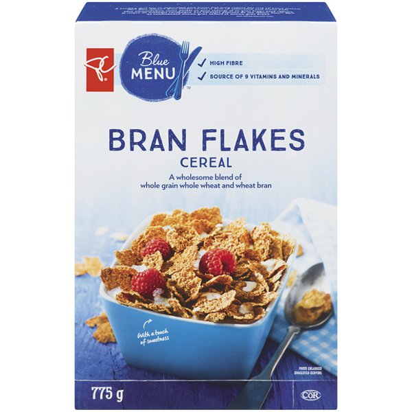 President's Choice Blue Menu Bran Flakes