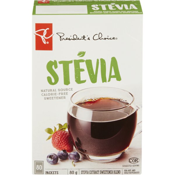 Presidents Choice Stevia Packets