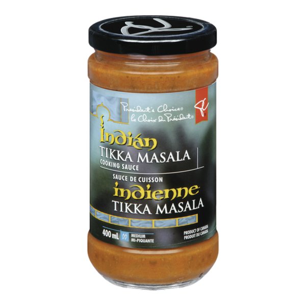 Presidents Choice Regular Tikka Masala Cooking Sauce