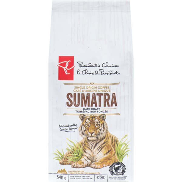 President's Choice 100% Sumatran Dark Roast Coffee