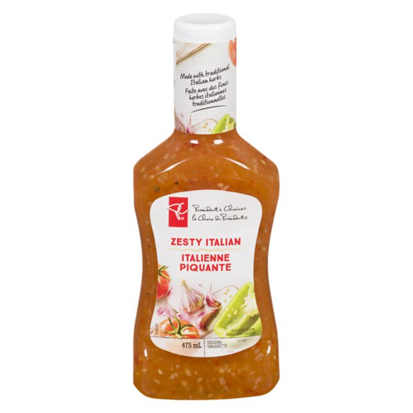 Presidents Choice Zesty Italian Salad Dressing