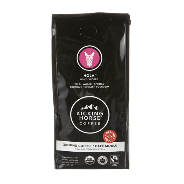 Kicking Horse Coffee Organic Hola Ground Coffee