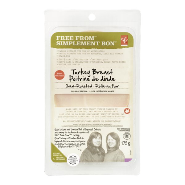 Presidents Choice Fat Free Oven Roasted Turkey Breast Pack