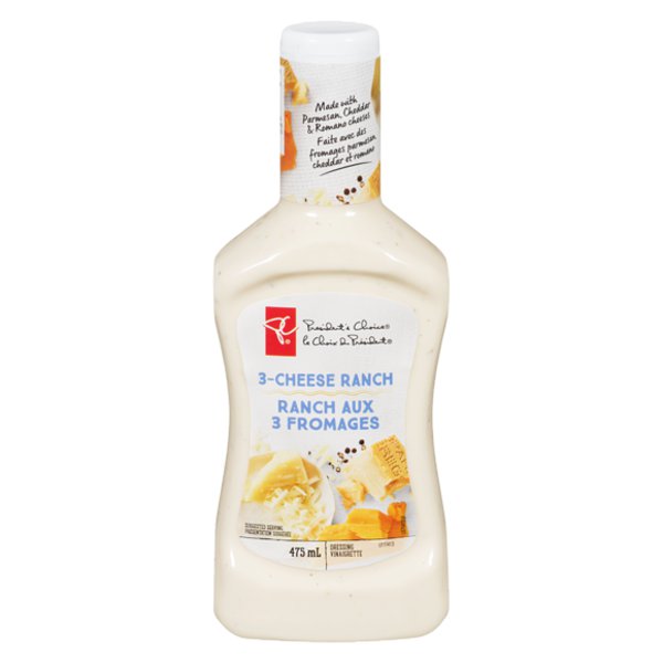 Presidents Choice Three Cheese Ranch Salad Dressing