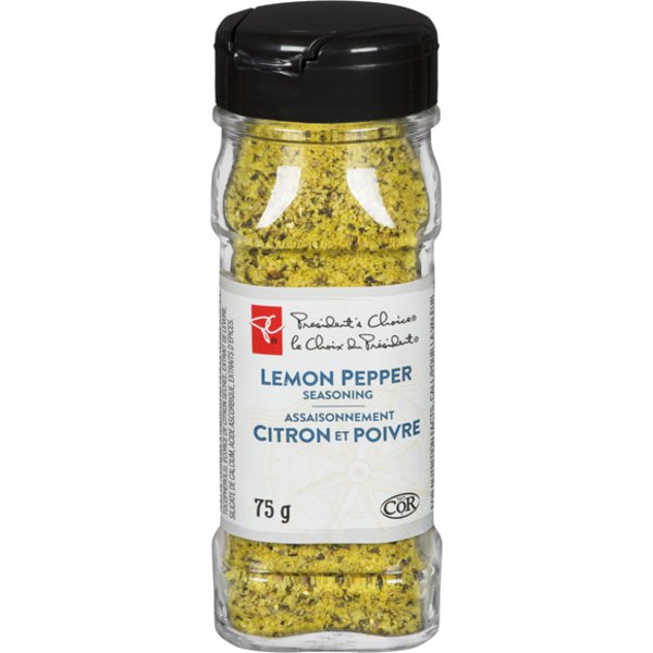 Presidents Choice Lemon Pepper Seasoning