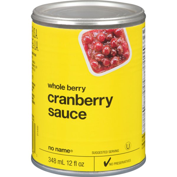 No Name Whole Cranberry Sauce