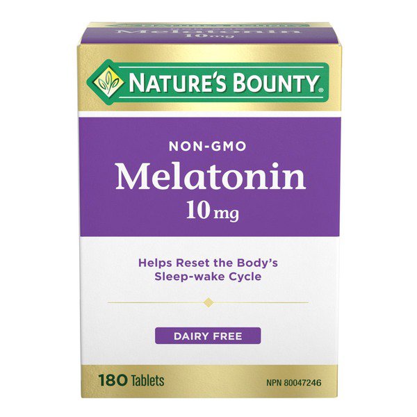 Nature's Bounty 10mg Melatonin Tablets