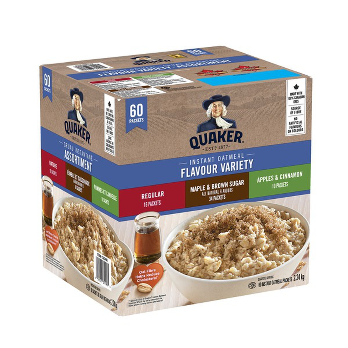 Quaker Oats Instant Oatmeal Variety Pack