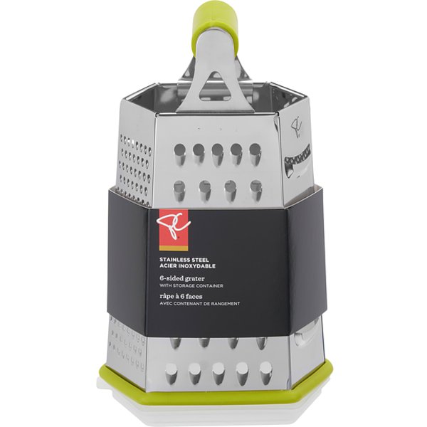 President Choice Regular Six Sided Grater with Container
