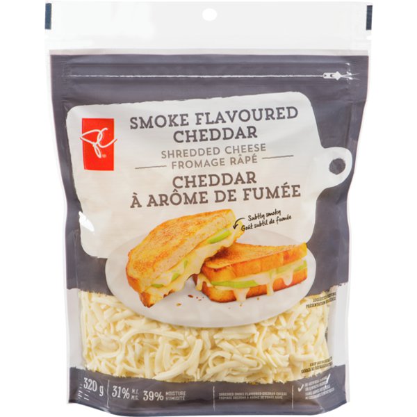 President's Choice Shredded Smoked Cheddar Cheese