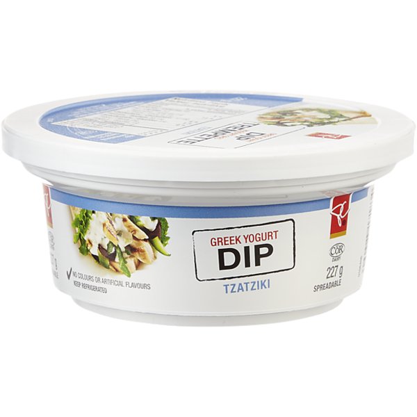 President's Choice Regular Tzatziki Greek Yogurt Dip