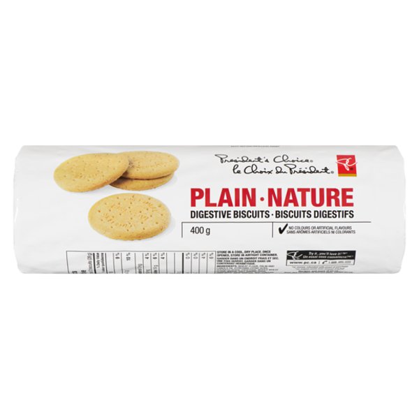 President Choice Plain Digestive Biscuits