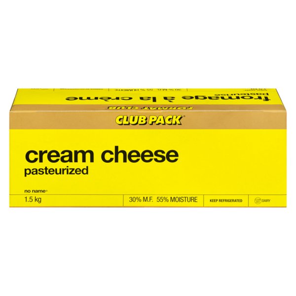 No Name Cp Pasteurized Cream Cheese