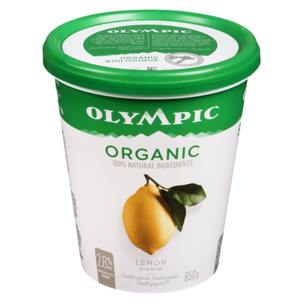 Wfm Olympic Organic Lemon Yogurt