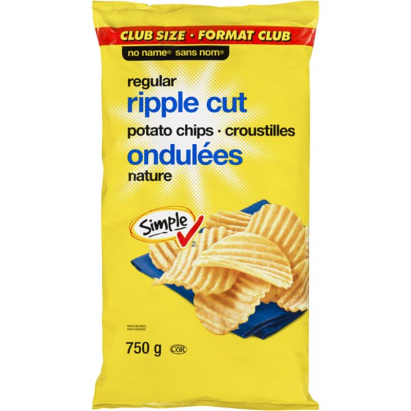 No Name Cp Rippled Potato Chips