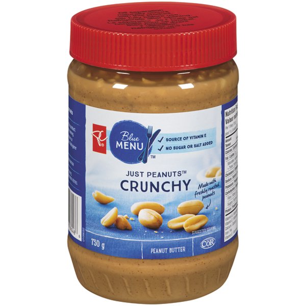 Blue Menu Just Peanuts Crunchy Peanut Butter