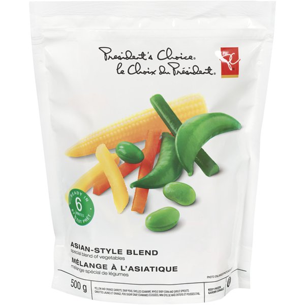 Presidents Choice Asian Style Vegetable Blend