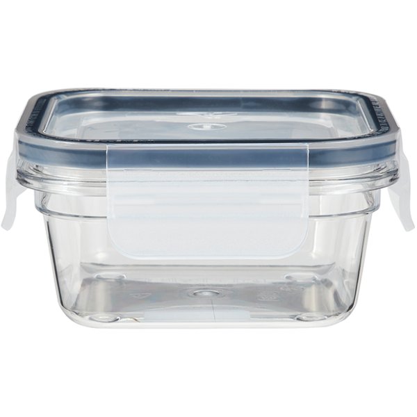 Presidents Choice 420 Ml Clearlock Square Container