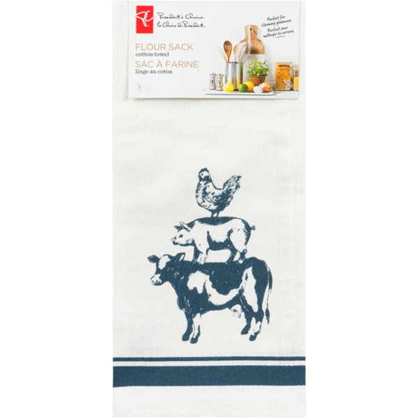 Presidents Choice Blue Flour Sack Towel
