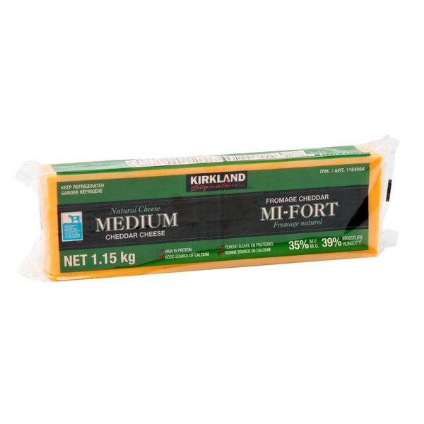 Kirkland Signature Medium Cheddar Cheese