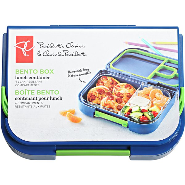 Presidents Choice PDQ Boys Bento Lunch Box