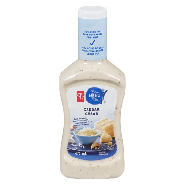 Presidents Choice Blue Menu Caesar Salad Dressing