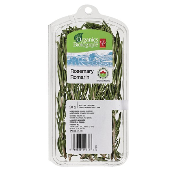 Presidents Choice Organics Rosemary