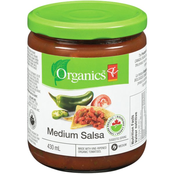 President's Choice Organics Medium Salsa