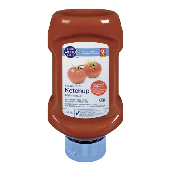 Presidents Choice Blue Menu Ketchup Type Sauce