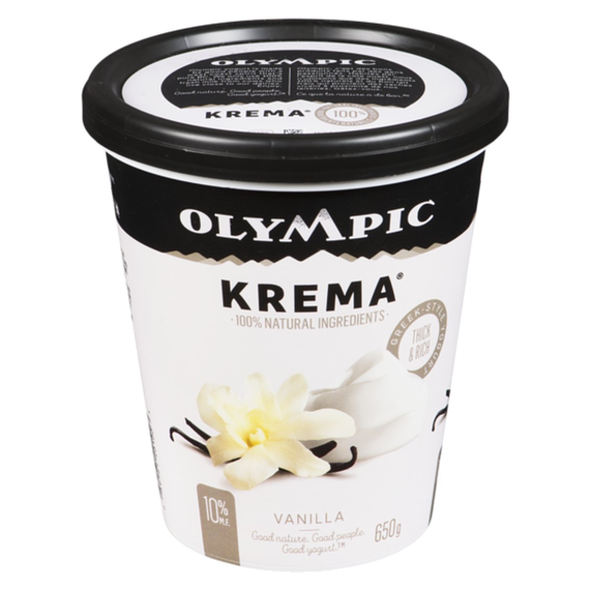 Wfm Olympic Greek Yogurt Vanilla Krema