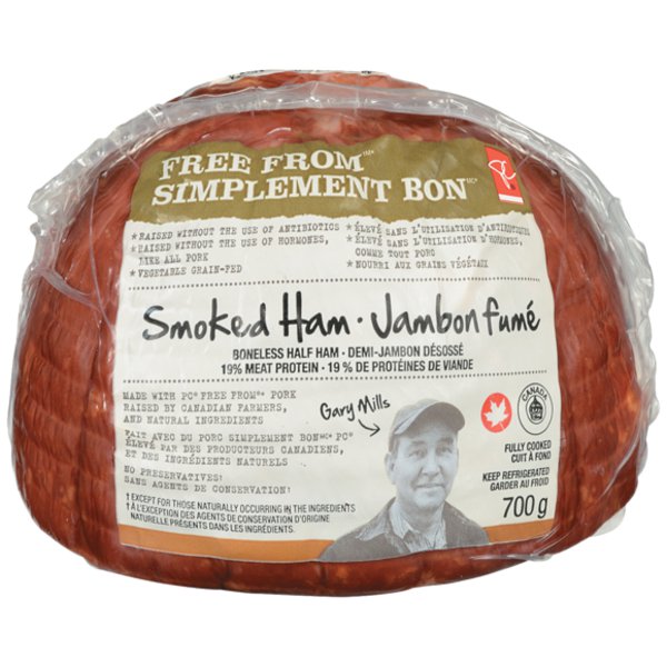 Presidents Choice Free From Boneless Smoked Half Ham