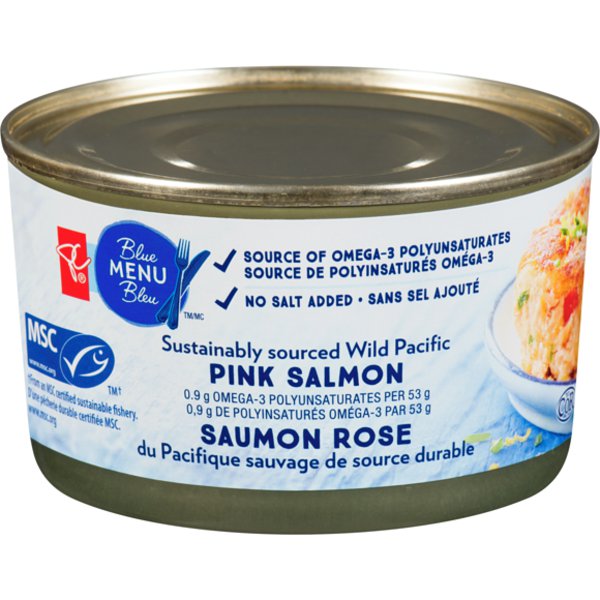 President's Choice Blue Menu Wild Pacific Pink Salmon