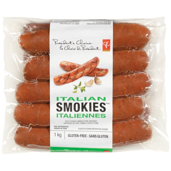 Presidents Choice Italian Smokies