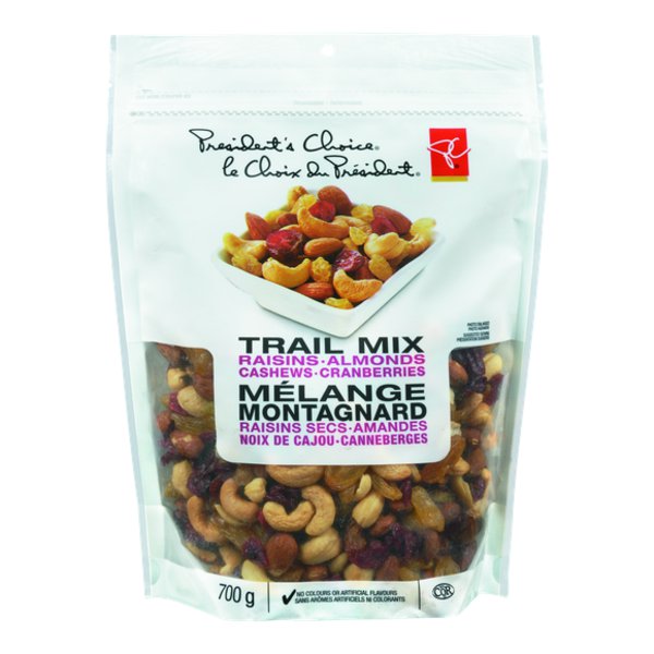 President Choice Cashew & Cranberry Trail Mix