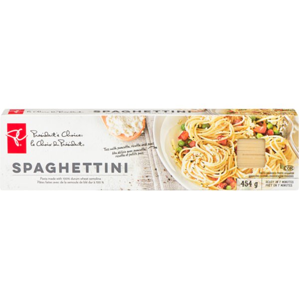 Presidents Choice Spaghettini