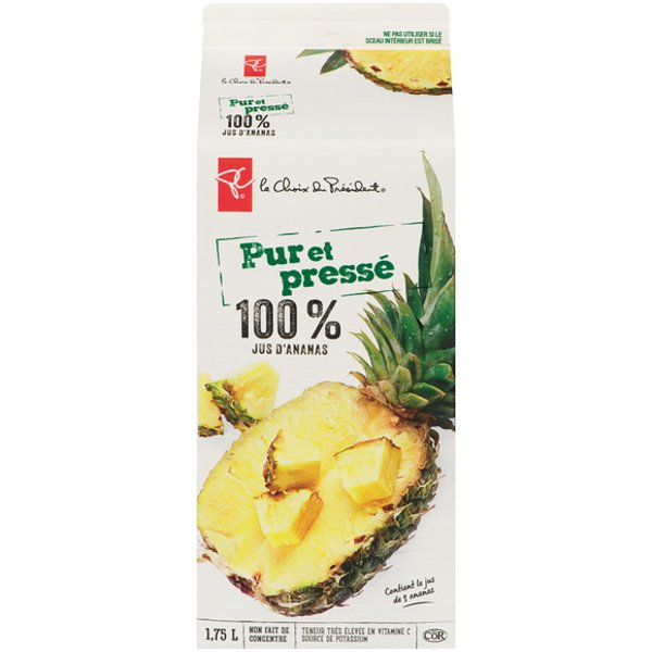 Presidents Choice Pineapple Juice