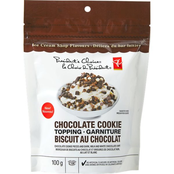 Presidents Choice Chocolate Ice Cream Topper