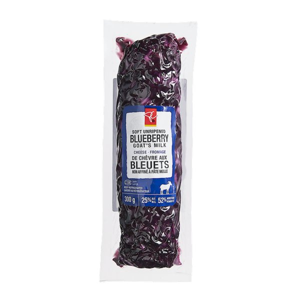 Presidents Choice Blueberry Goat Log