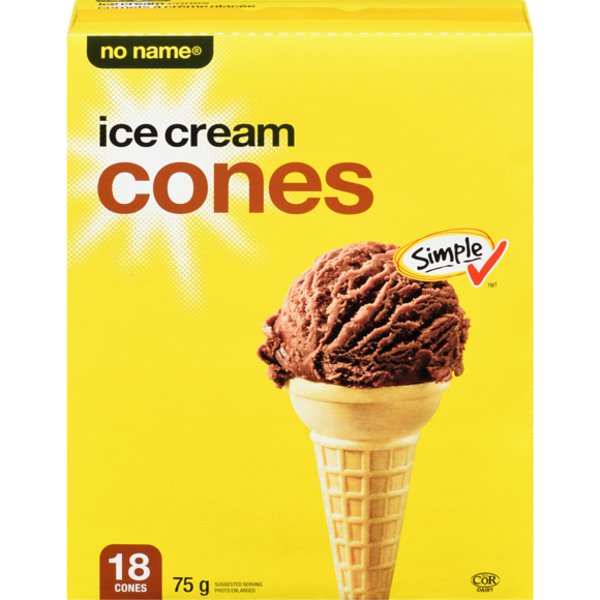 No Name Ice Cream Cones