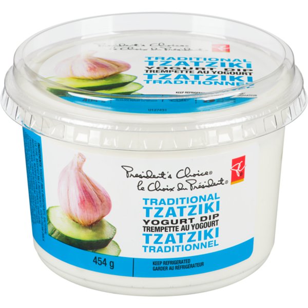 Presidents Choice Traditional Large Tzatziki Yogurt Dip