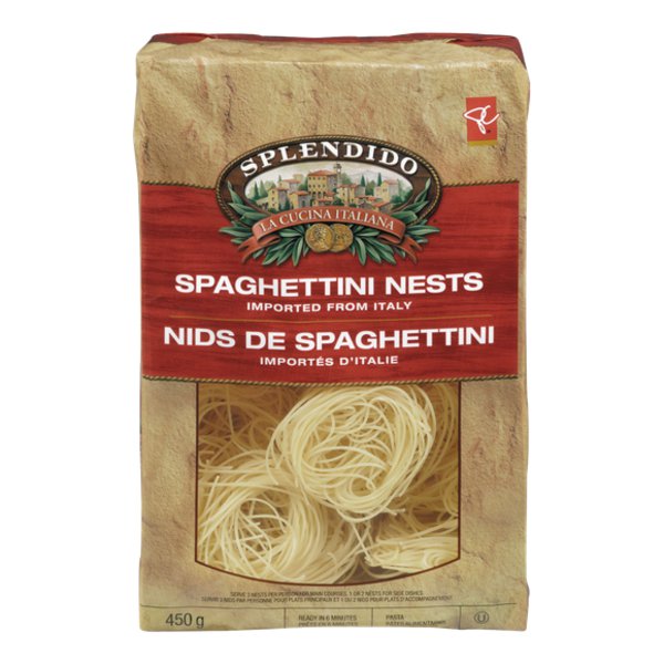 Presidents Choice Spaghettini Nests Pasta
